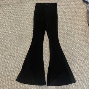 Fashion Nova Cover Up Pants Womens Sz Medium Bathing Suit Vacation Seethrouh